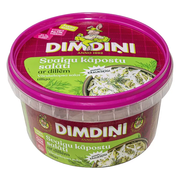 Kāpostu salāti ar dillēm 400g