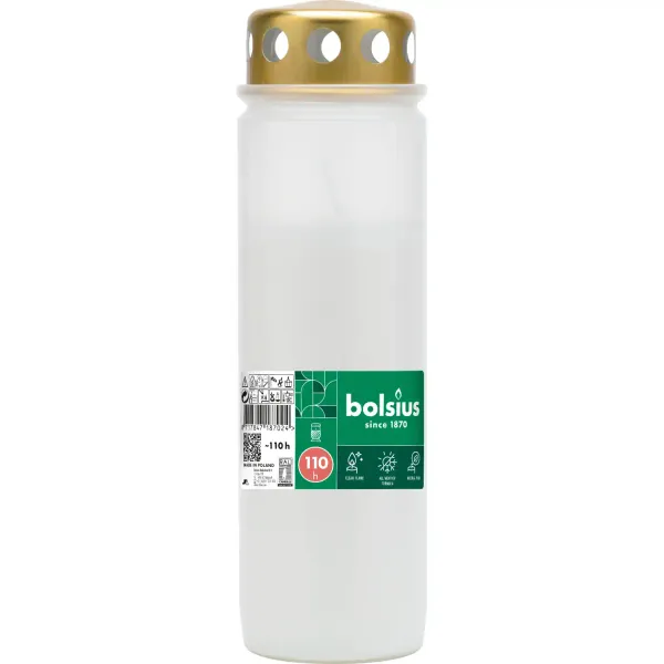 Kapu svece Bolsius 23cm, 110h ST26