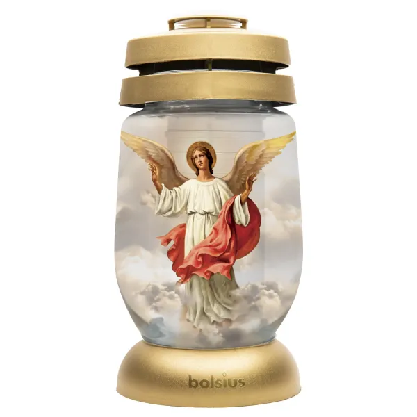 Kapu svece Bolsius Eņģelis 24cm, 36h ST26