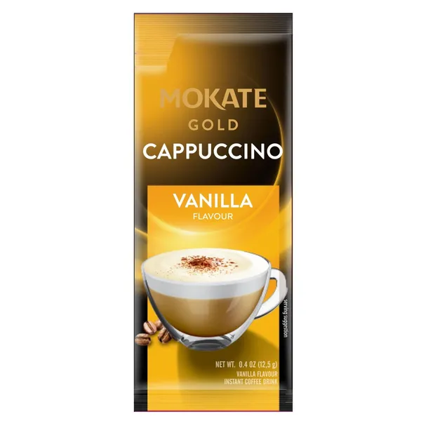 Kapučīno MOKATE Gold ar vaniļas garšu 12.5g