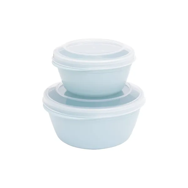 Pārtikas kārbu komplekts Good Cook, 2 gab., 0,25/ 0,5 L, tirkīza