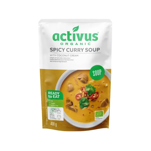 Karija zupa Activus pikanta BIO 400g