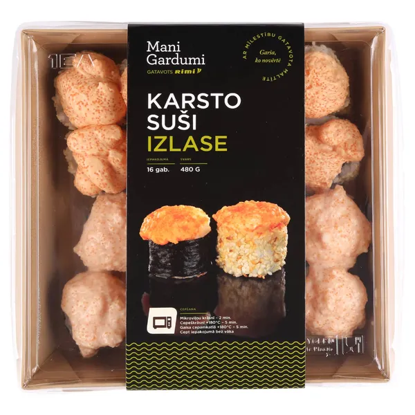 Karsto suši izlase 480g