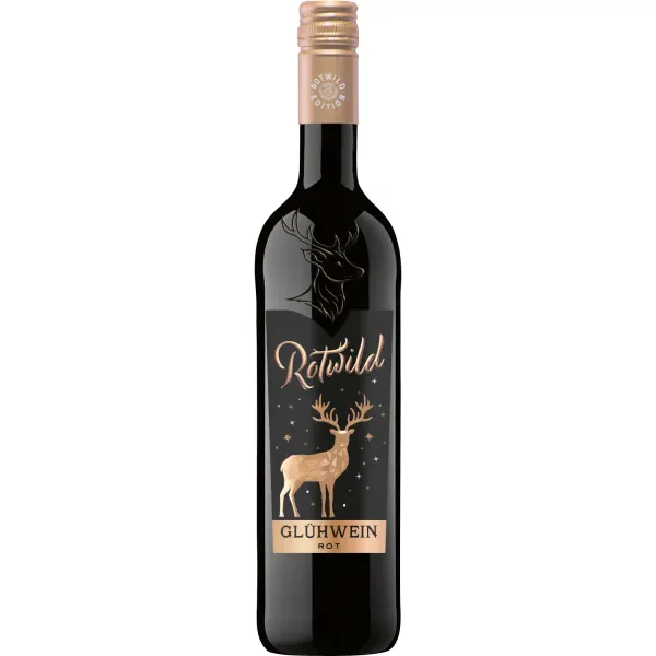 Karstvīns Rotwild sarkanais 10,5% 0,75l