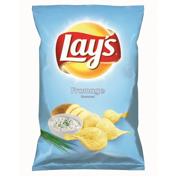 Kartupeļu čipsi Lay's ar krējuma un garšaugu garšu 130g