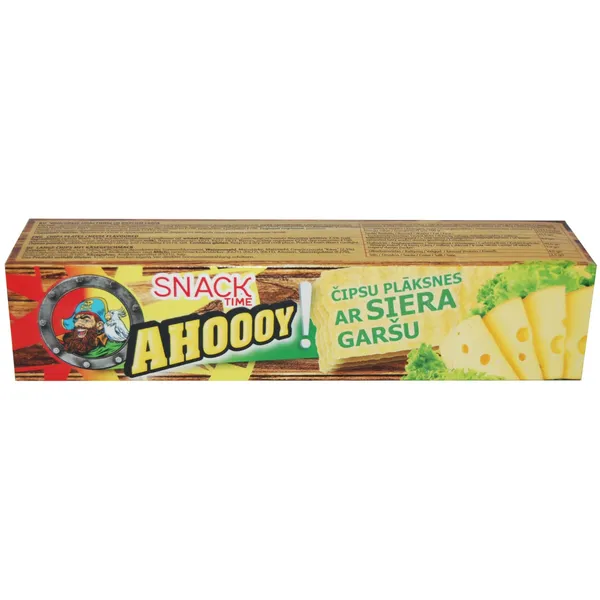 Kartupeļu čipsi Ahoooy ar siera garšu 75g