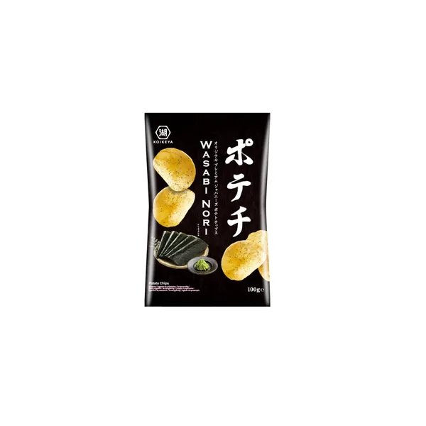 Kartupeļu čipsi Koikeya Wasabi Nori 100g