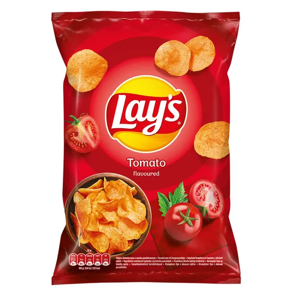 Kartupeļu čipsi LAY'S, ar tomātu garšu, 180g