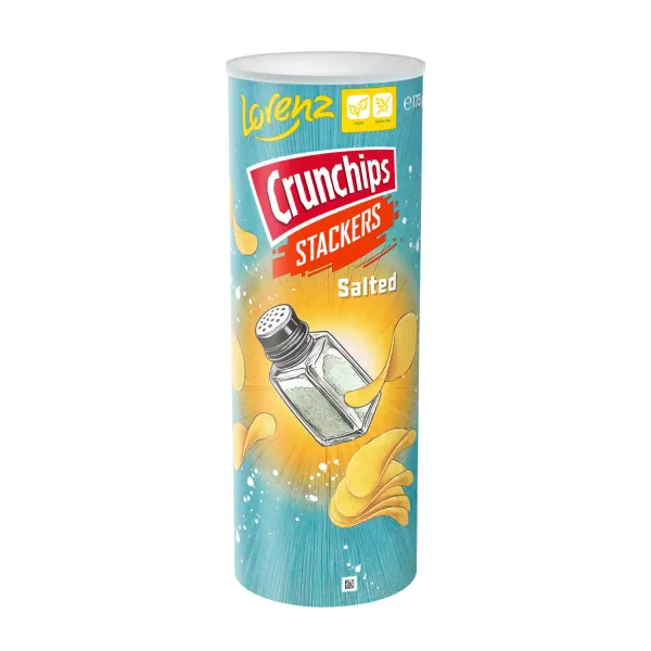 Kartupeļu čipsi Lorenz ar sāli 175g