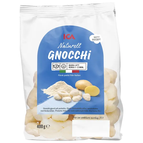 Kartupeļu klimpas ICA Gnocchi 400g