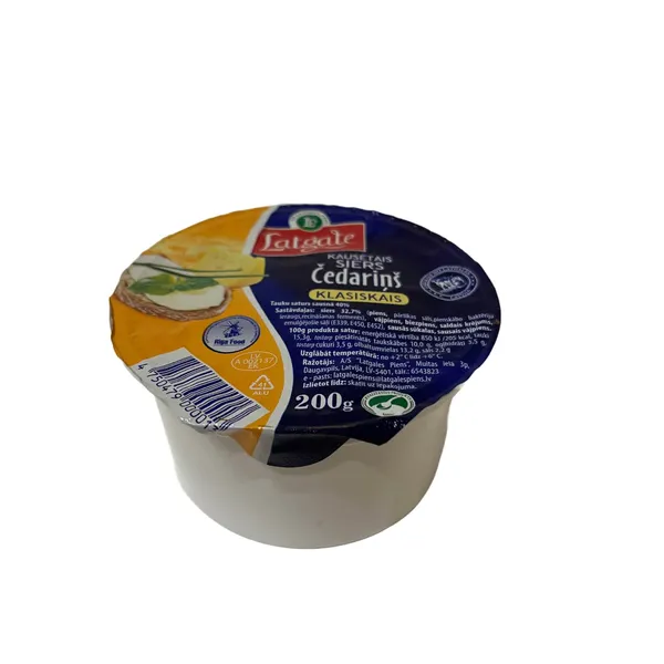 Siers kausētais Čedariņš Latgales piens 200g