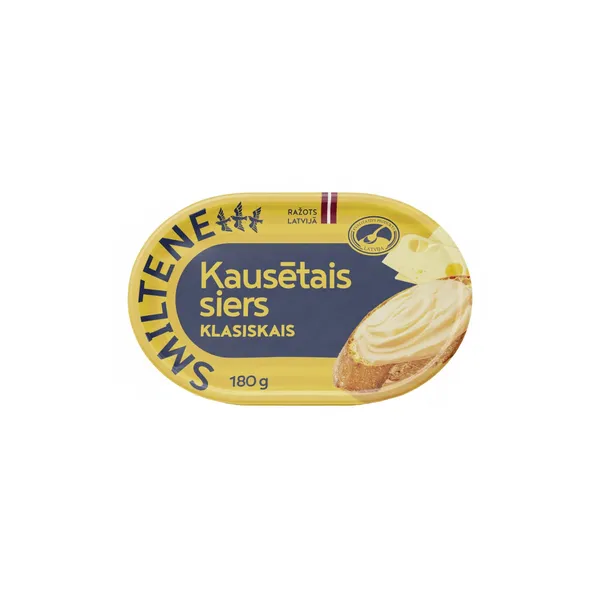 Kausētais siers Smiltene klasiskais 180g