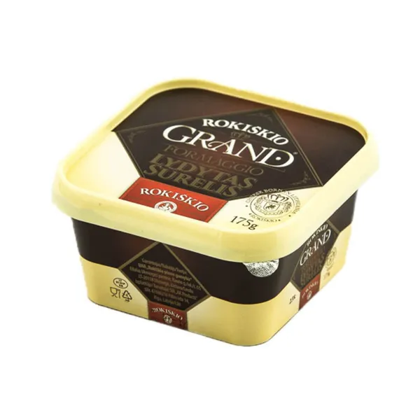 Kausēts siers Rokiskio cietais 23% 175g