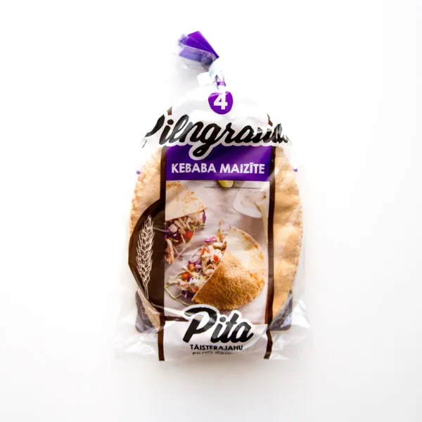 Kebabu maizīte Prima Foods pilngraudu 210g