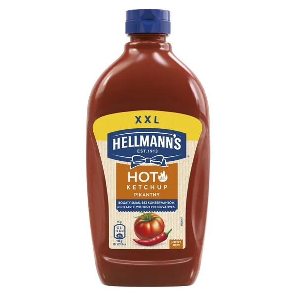 Kečups Hellmanns asais 825g