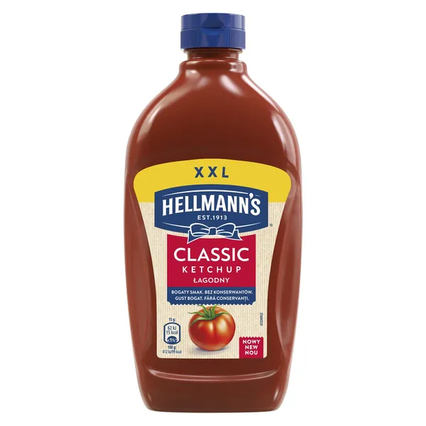 Kečups HELLMANN'S maigais 833g