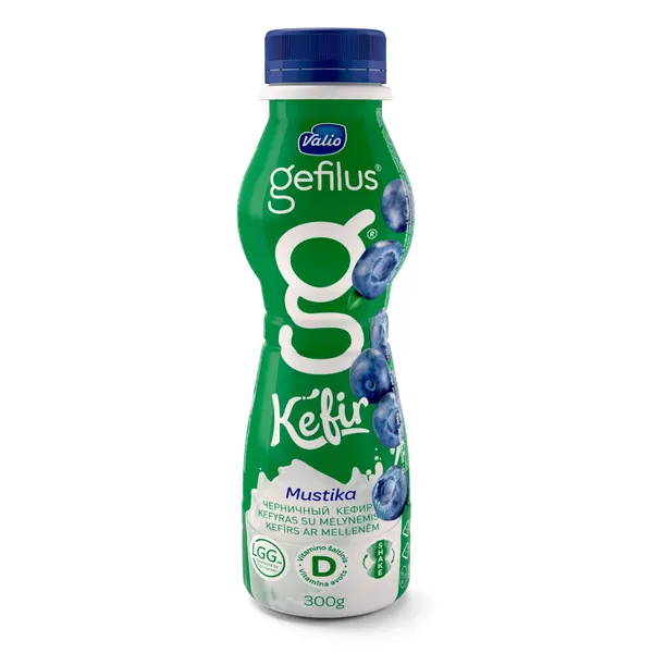 Kefīrs Gefilus ar mellenēm 300g