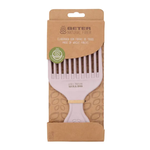 Ķemmes Natural Fiber matu cirtošanai Afro Comb