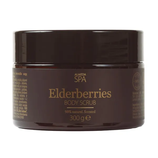 Ķermeņa skrubis Almeda SPA Elderberries 300g