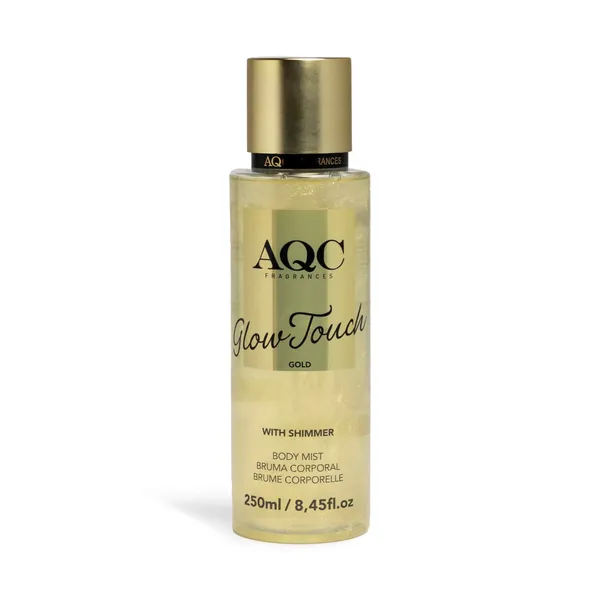 Ķermeņa sprejs AQC Fragrances Shimmer Golden Glitter 250ml