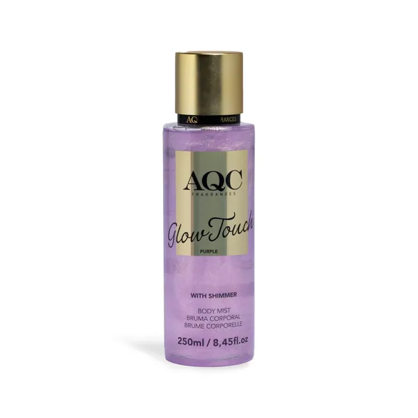 Ķermeņa sprejs AQC Fragrances Shimmer Purple Glitter 250ml