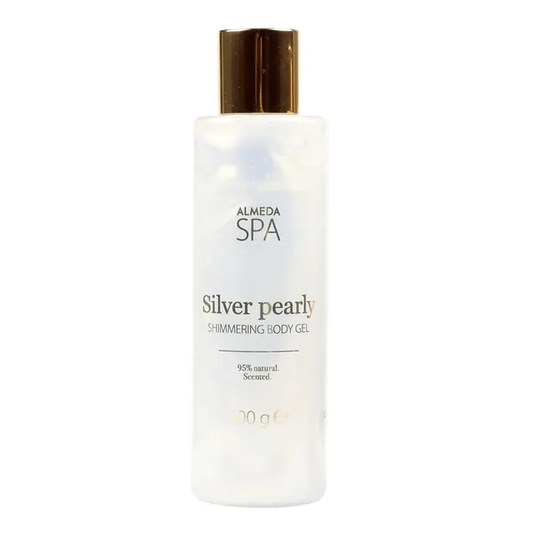 Ķermeņa želeja Almeda Spa Silver pearly, mirdzoša 200ml