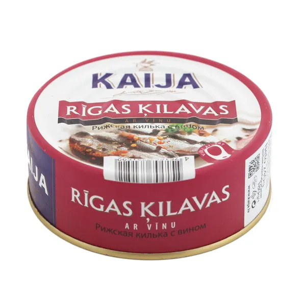 Ķilavas Rīgas vīna marinādē 240g/180g Kaija