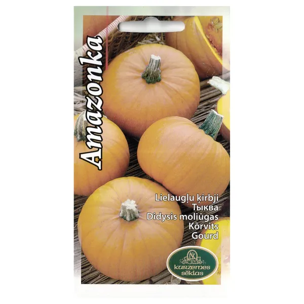 Ķirbji Amazonka Kurzemes sēklas