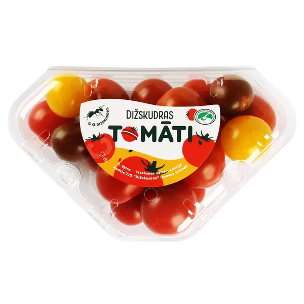 Ķiršu tomātu Mix 1.šķira, 350g