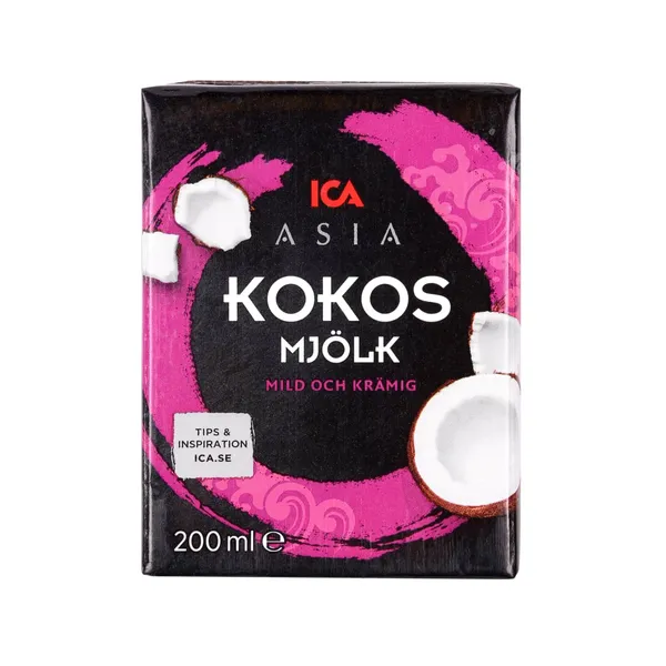 Kokosriekstu dzēriens Ica Asia 200ml
