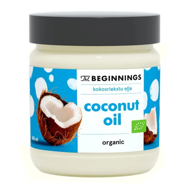 Kokosriekstu eļļa The Beginnings BIO rafinēta 400ml