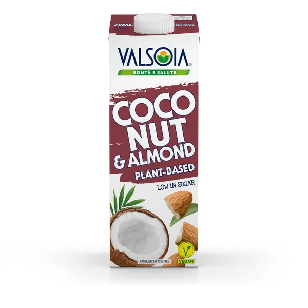 Kokosriekstu-mandeļu dzēriens VALSOIA 1L
