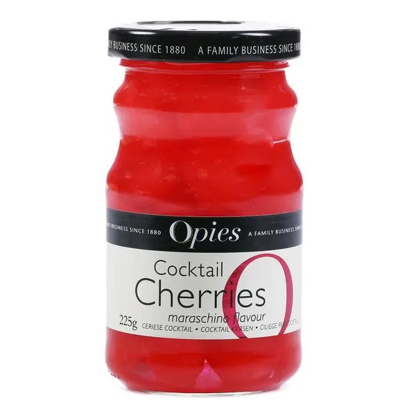 Kokteiļķirši Opies sarkanie bez kauliņiem 225g/125g