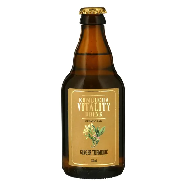 Kombuča dzīvības dzēr.ingv.un kurk.330ml