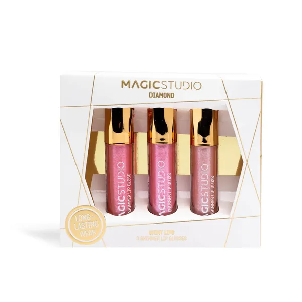 Komplekts Magic Studio Diamond Shiny Lips 3gab.