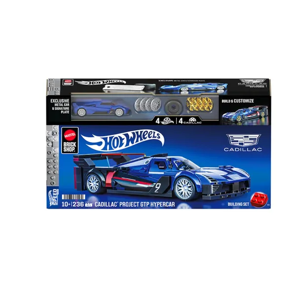 Komplekts Hot Wheels Mattel Brick Shop Speed auto, krāsa un dizains var atšķirties, AW25