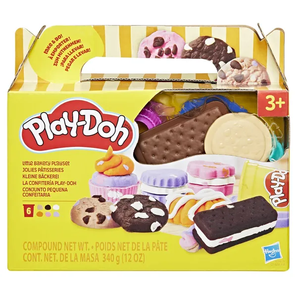 Rotaļlietu komplekts Play Doh Food shapes G1609
