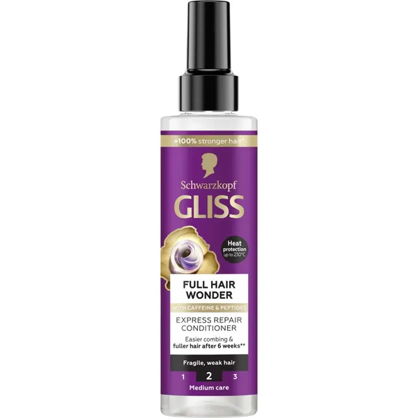 Kondicionieris Gliss Full Hair Wonder izsmidzināms 200ml