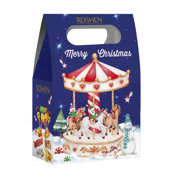 Konfekšu izlase Roshen Ziemassvētku Karuselis 200g