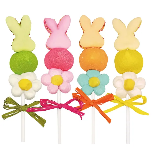 Konfekte The marshmallow castle Lieldienu trusis brošete 23g