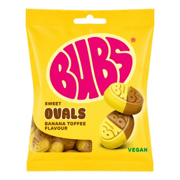 Konfektes Bubs ar banānu-īrisa garšu 155g