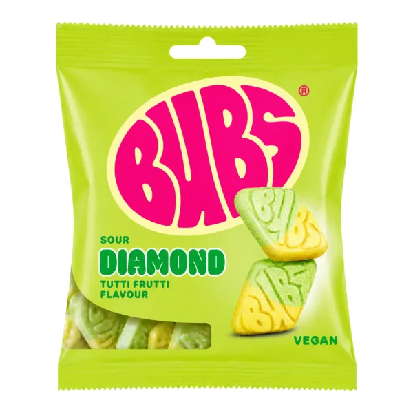 Konfektes Bubs ar Tutti-Frutti garšu 155g