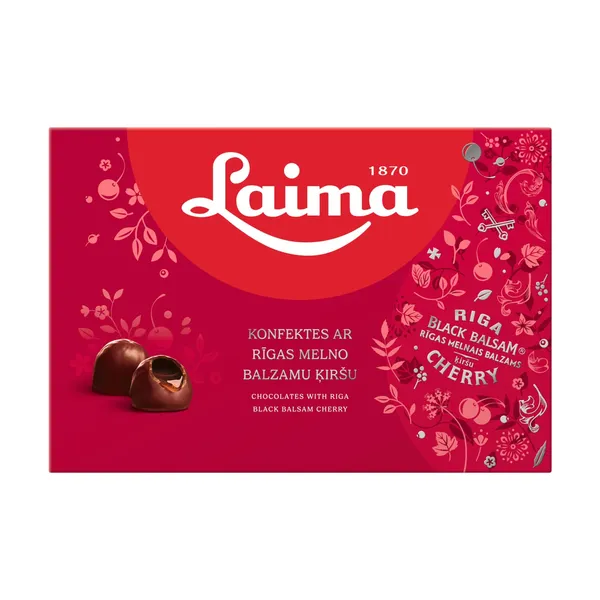 Konfektes Laima ar Rīgas Melno Balzamu ķiršu 135g
