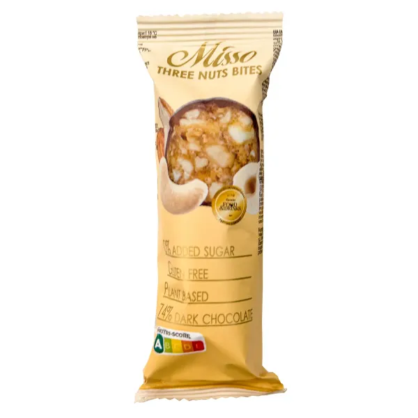 Konfektes Misso trīs rieksti, ar saldinātāju 45g