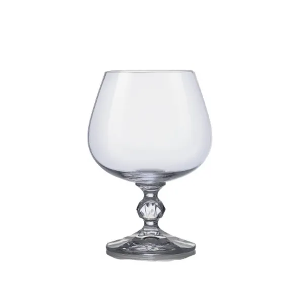 Konjaka glāzes Crystalex Claudia 250ml/6gab