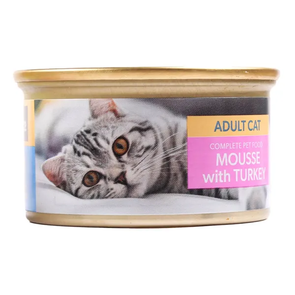 Konservi kaķiem Muss ar tītara gaļu Nutribalance 85g