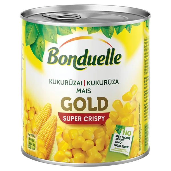 Konservēta saldā kukurūza BONDUELLE 670g