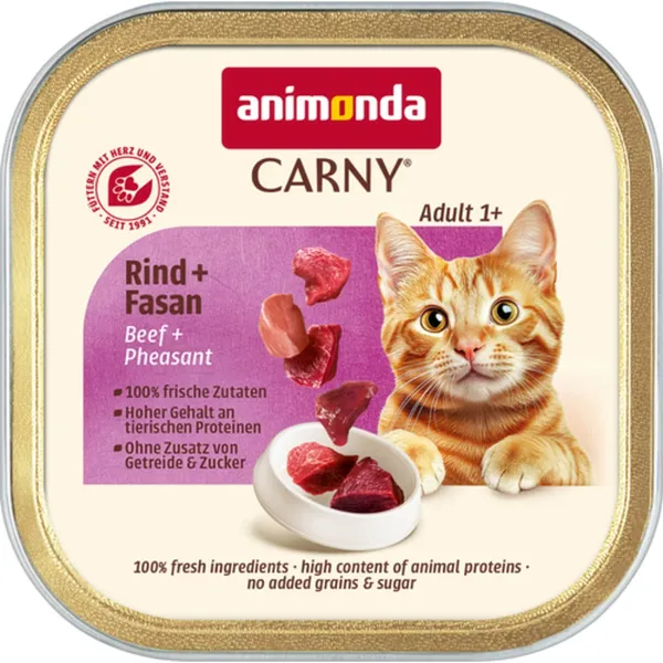 Konservi kaķiem Animonda Carny liellops, fazāns 85g