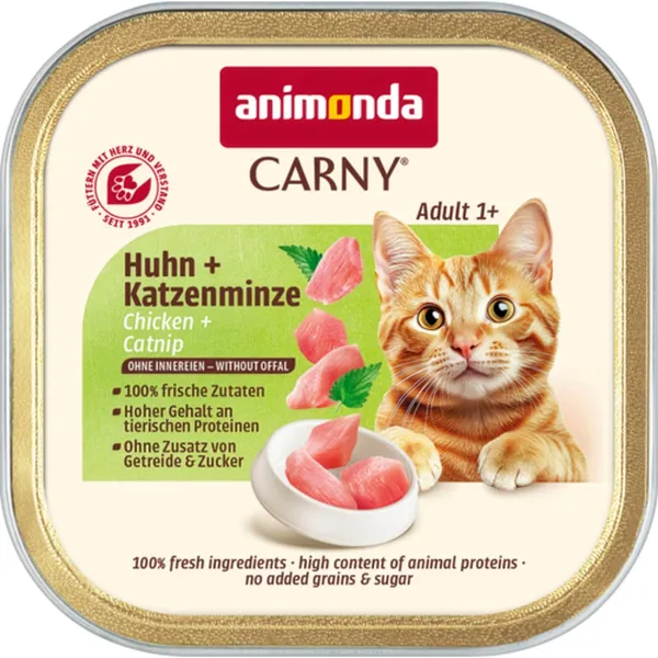 Konservi kaķiem Animonda Carny vista, kaķu mētra 85g