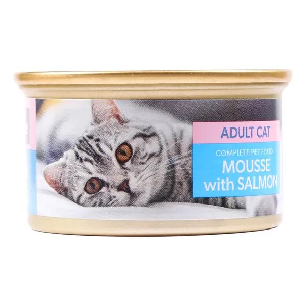 Konservi kaķiem Muss ar lasi Nutribalance 85g